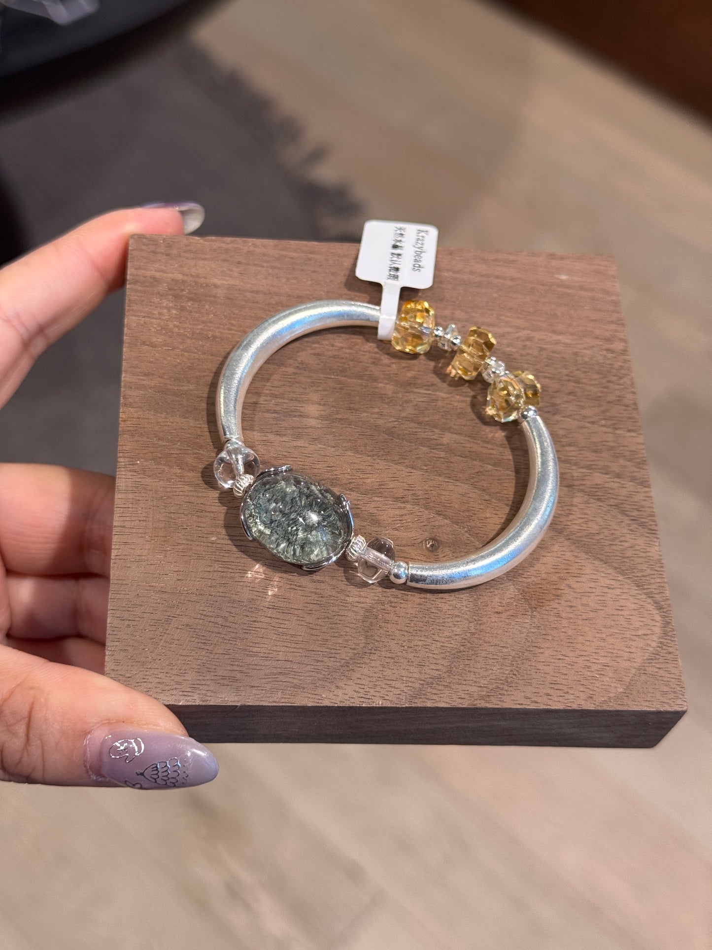 Green and yellow water