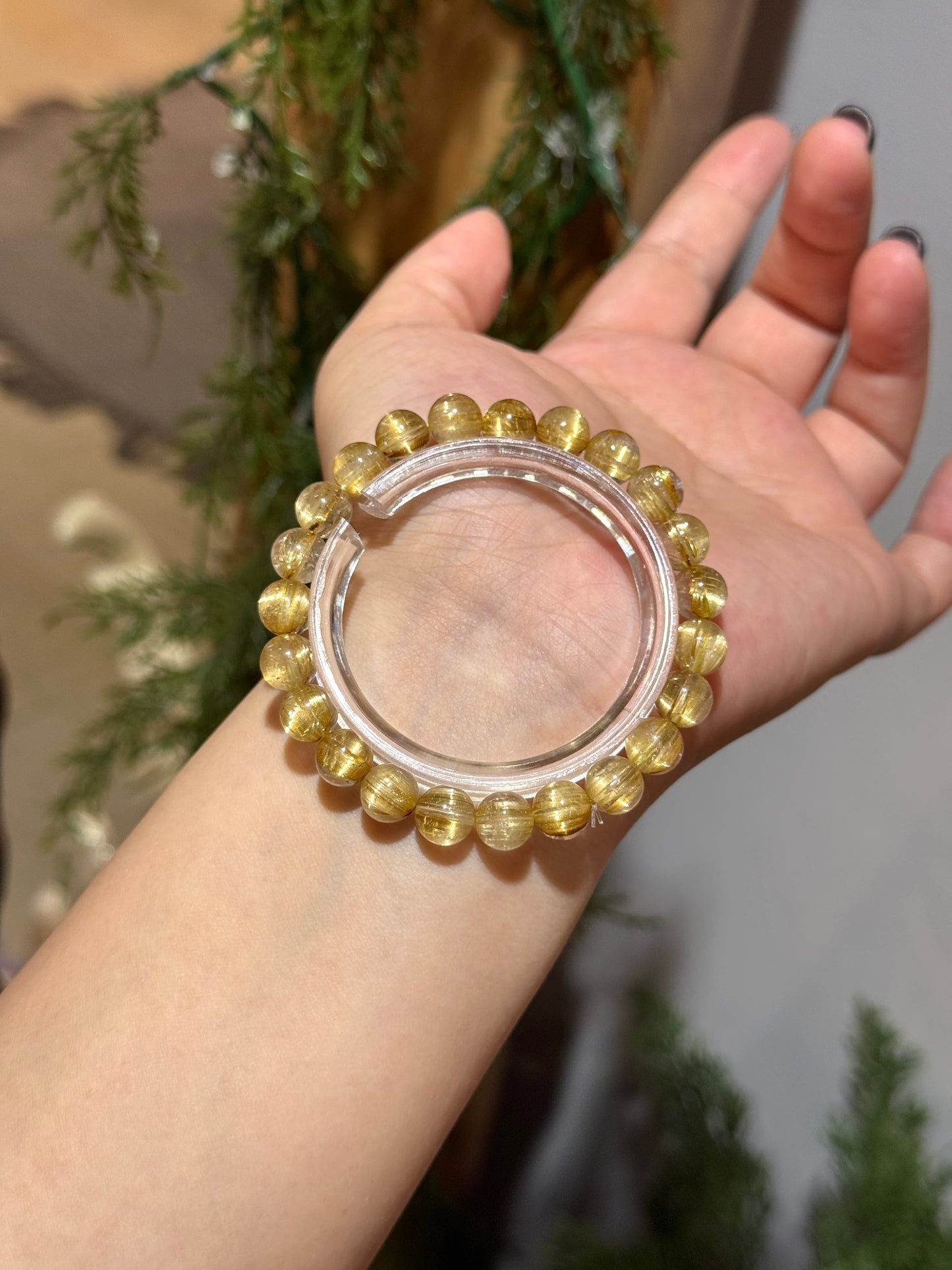 顺板钛金发晶 8mm