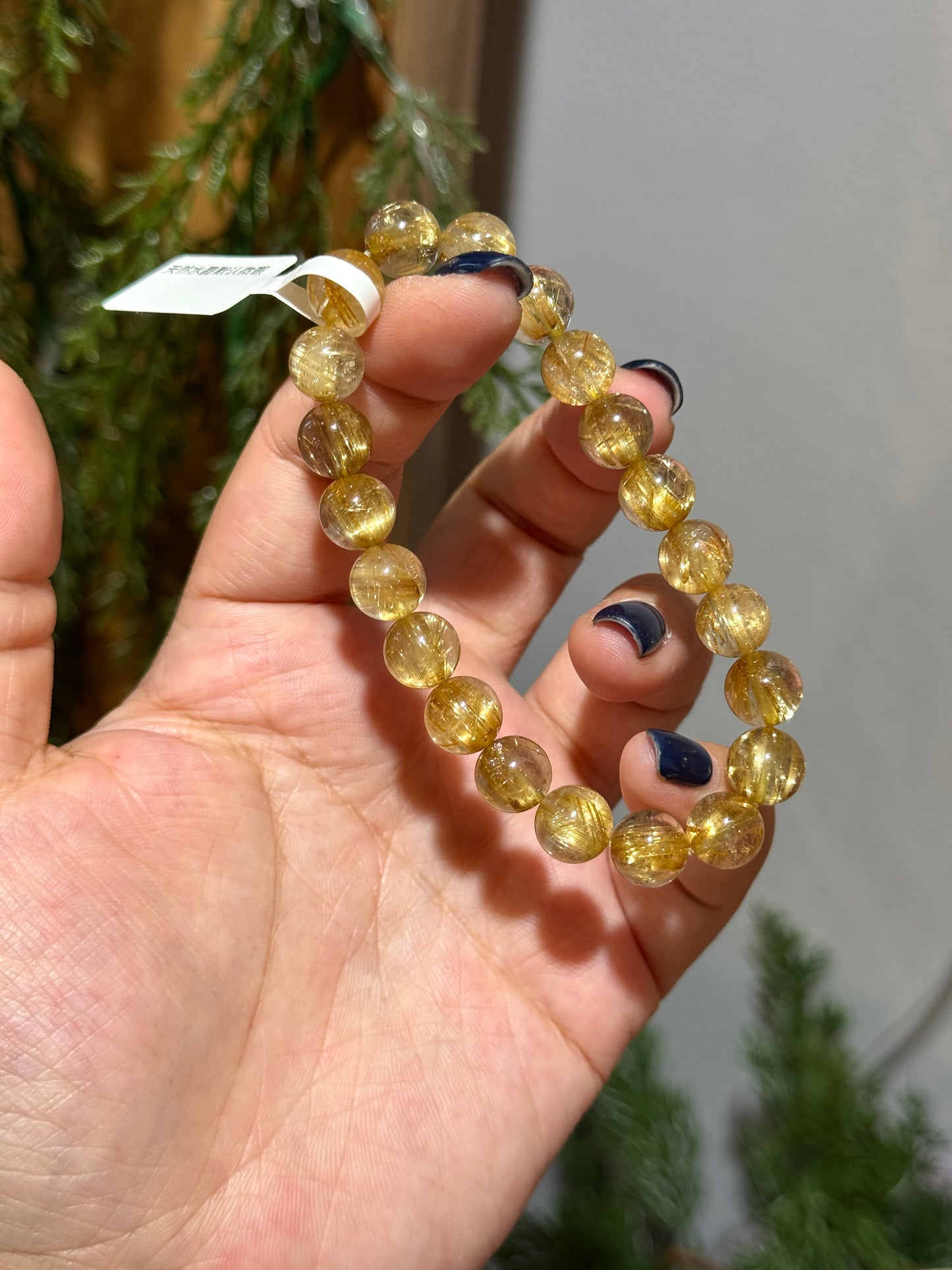 顺板钛金发晶 8mm