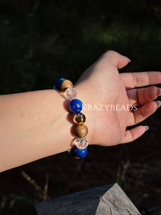 沉香青金白晶 Agarwood Lapis Crystal