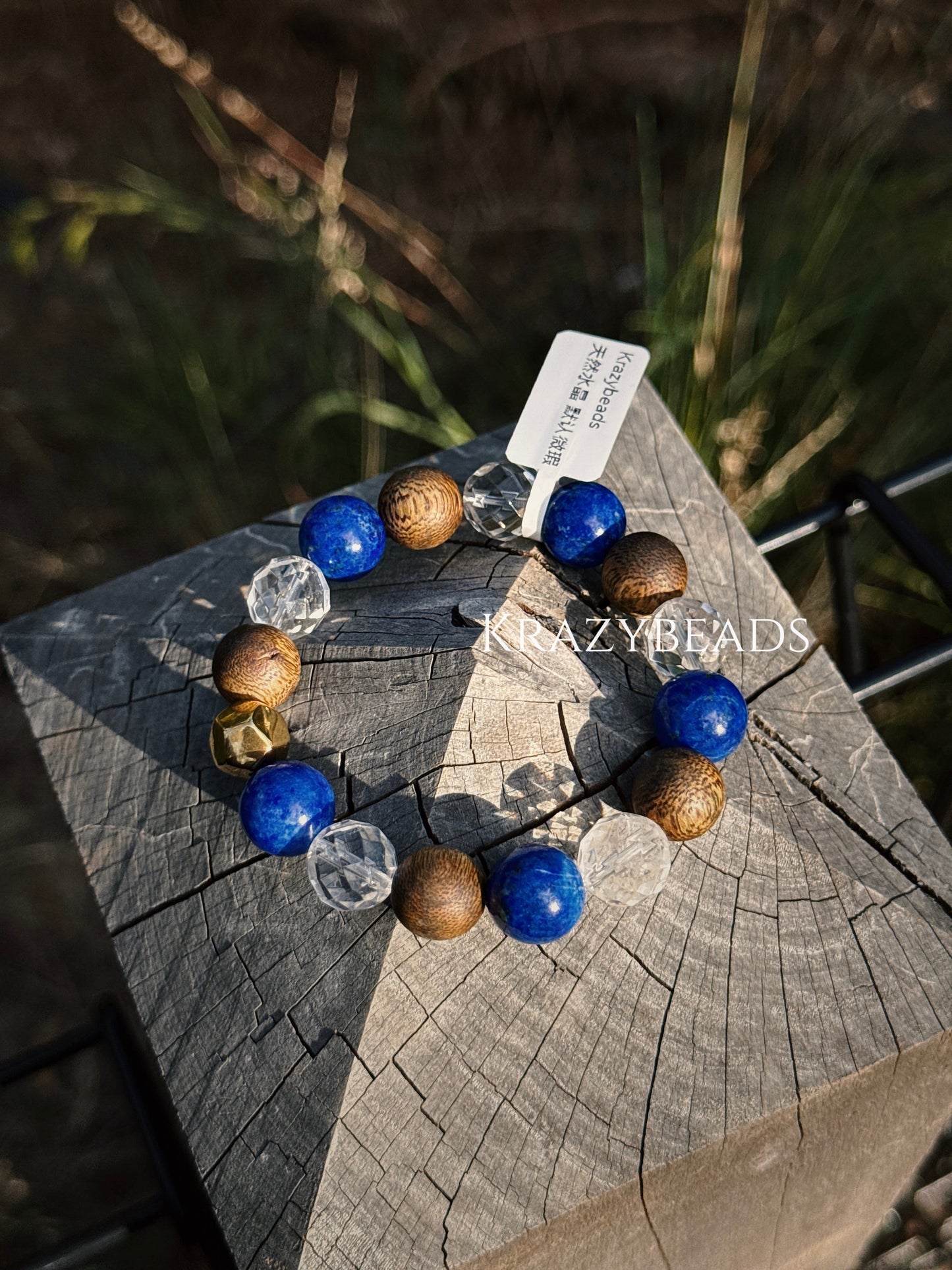 沉香青金白晶 Agarwood Lapis Crystal