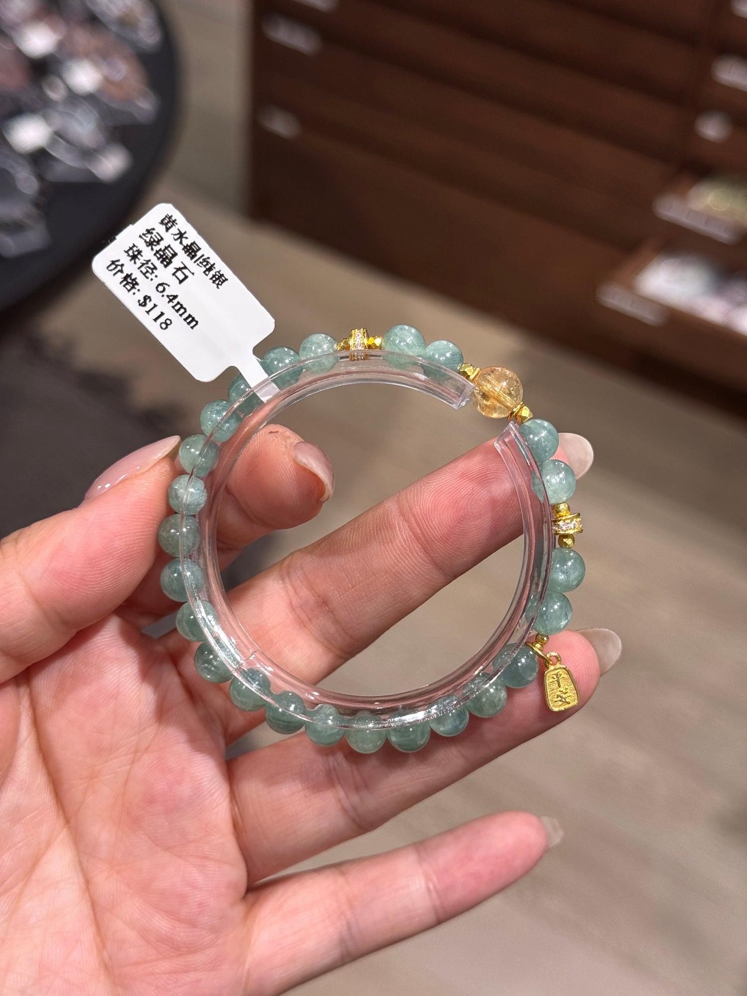 Citrine Sterling Silver Green Quartz